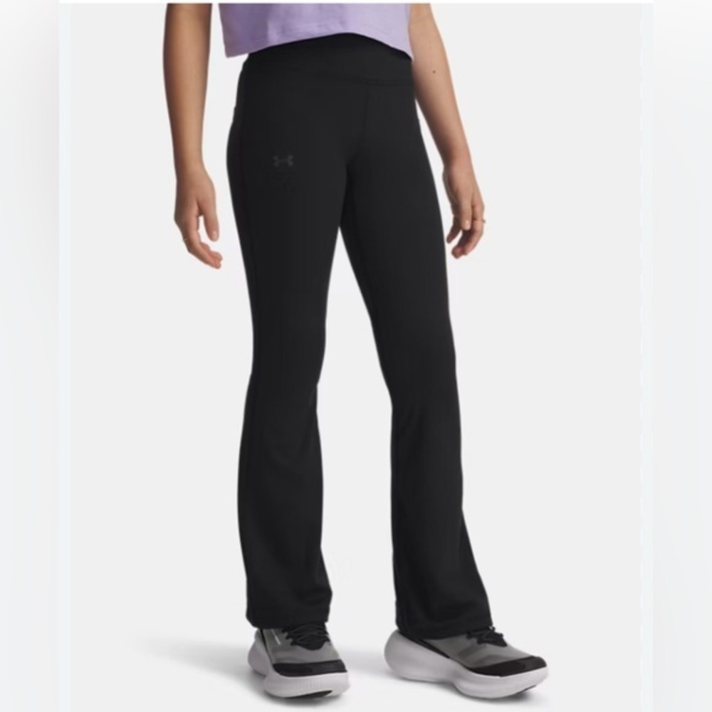 Under Armour Girl’s Fitted Flare Pants Size XL Black